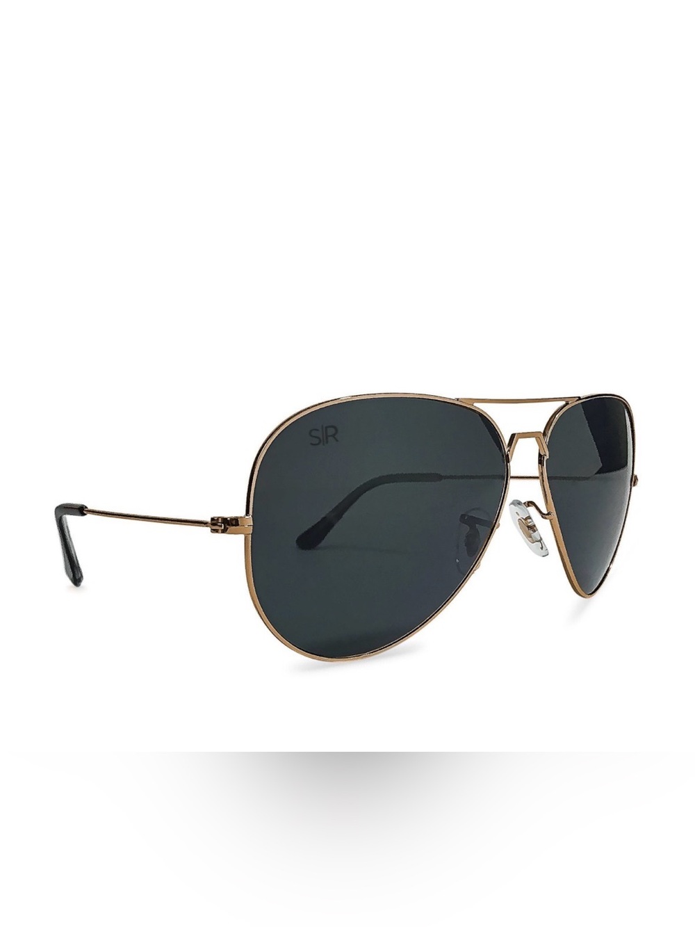 NWT Shady Rays Black Gold Polarized Small Classic Aviator - Picture 7 of 8
